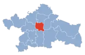 Poziția localității Białystok