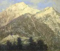 Carlo Bazzi, L'alta valle d'Ayas, Banca Intesa Sanpaolo, Gallerie d'Italia