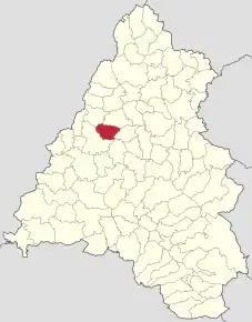 Poziția localității Paleu