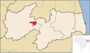 Poziția localității Patos (Brazilia)