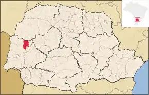 Poziția localității Assis Chateaubriand