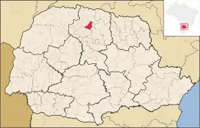 Poziția localității Astorga