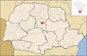 Poziția localității Grandes Rios