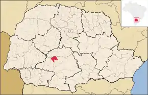 Poziția localității Marquinho