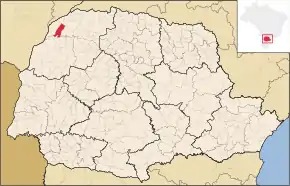 Poziția localității Santa Cruz de Monte Castelo