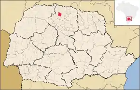 Poziția localității Santa Fé