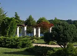 Insula Trandafirilor la începutul lui septembrie