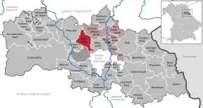 Poziția localității Parkstein