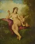 Venus și Cupidon, 1849