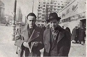 Paul Celan și Petre Solomon, București, primăvara anului 1947