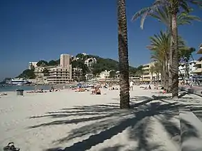 Plaja Platja Palmira din Pegueras