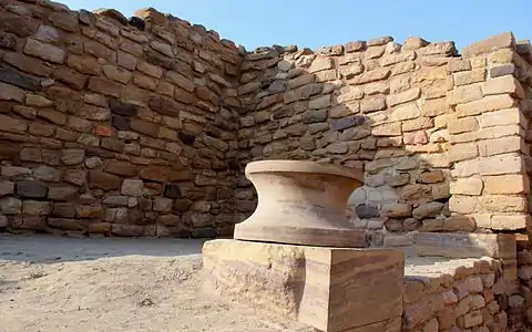 Roata olarului din Dholavira, Gujarat