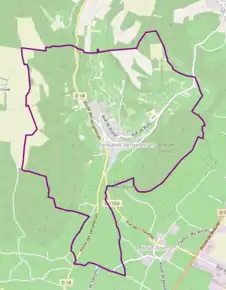 Poziția localității Pernand-Vergelesses