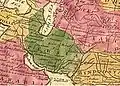 Map Golful Persic 1808