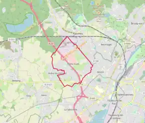 Poziția localității Petite-Forêt