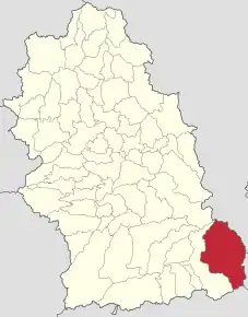 Poziția localității Petrila