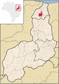 Poziția localității Batalha (Piauí)