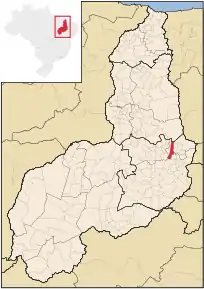 Poziția localității Francisco Santos