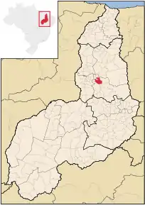 Poziția localității São Félix do Piauí