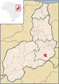 Poziția localității São Francisco de Assis do Piauí