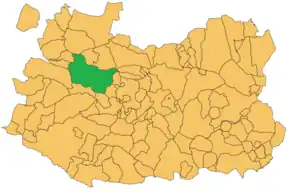 Poziția localității Piedrabuena