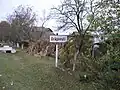 Intrarea în localitatea Drăgoeşti