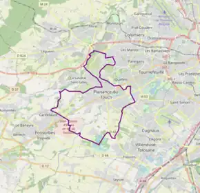 Poziția localității Plaisance-du-Touch