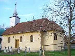 Biserica de lemn „Sfinții Arhangheli”  (secolul XIX)