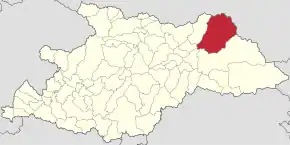 Localizarea comunei în județul Maramureș