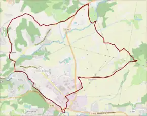 Poziția localității Pont-Évêque