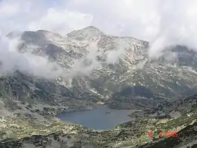 Lacul Popovo din Munții Pirin
