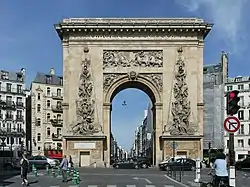 Porte Saint-Denis (Paris), 1672, de François Blondel