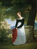 Portrait d'Adélaïde-Sophie Cléret, Mme Tiolier (vers 1817), Cambridge.