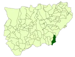 Poziția localității Pozo Alcón