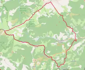 Poziția localității Prats-de-Mollo-la-Preste