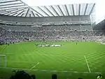 Stadionul St James' Park din Newcastle.
