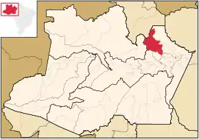 Poziția localității Presidente Figueiredo