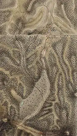 Pria în harta iosefină a Transilvaniei, 1769-1773