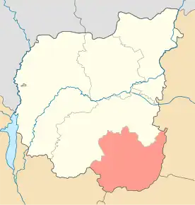 Poziția localității Raionul Prîlukî, Cernihiv