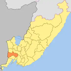 Poziția localității Ussuriisk