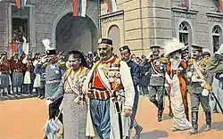 Proclamarea Regatului Muntenegrului, Cetinje, 28 august 1910