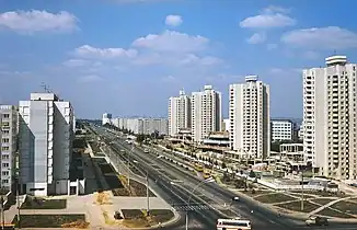 Prospectul Păcii (în prezent, bd. Dacia), 1980