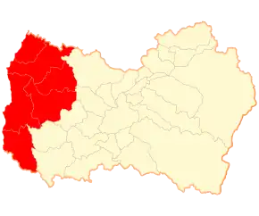 Localizarea comunei în cadrul țării