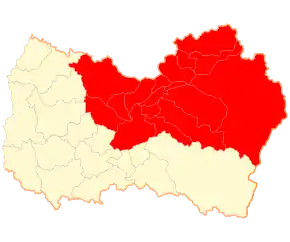 Localizarea comunei în cadrul țării