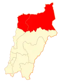 Localizarea comunei în cadrul țării