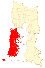 Localizarea comunei în cadrul țării
