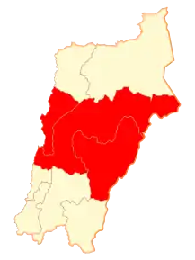 Localizarea comunei în cadrul țării