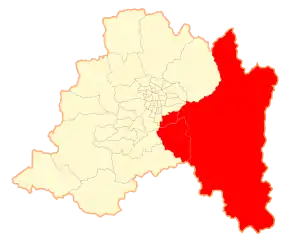 Localizarea comunei în cadrul țării
