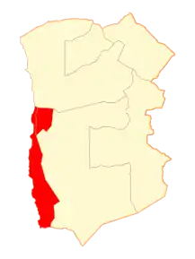 Localizarea comunei în cadrul țării