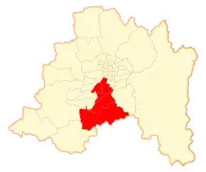 Localizarea comunei în cadrul țării